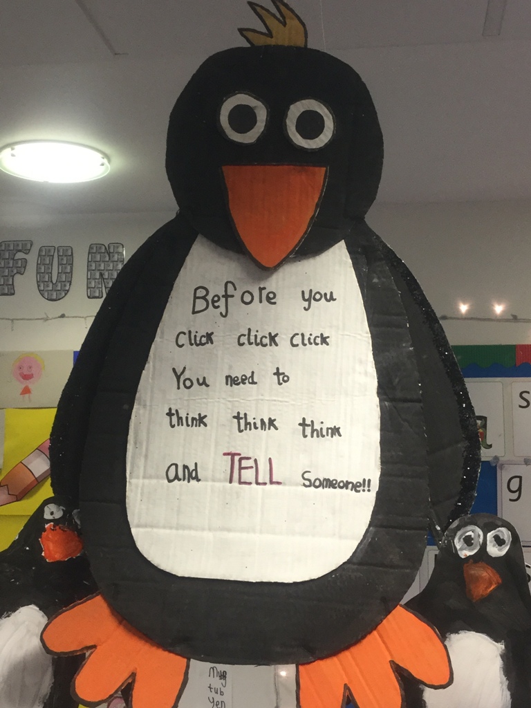 Meet SMARTIE our e-safety penguin