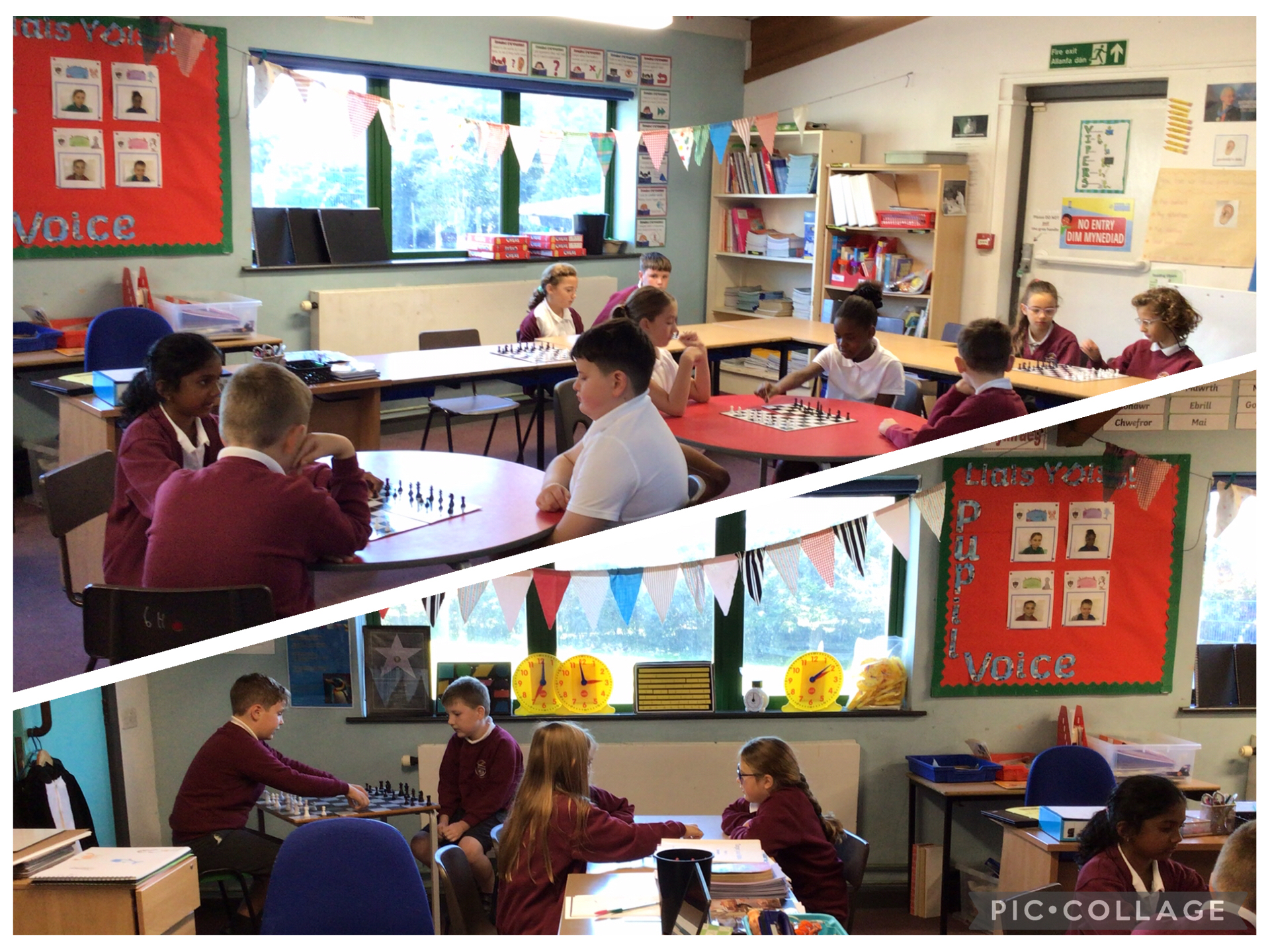 Strategic thinkers in class today!
