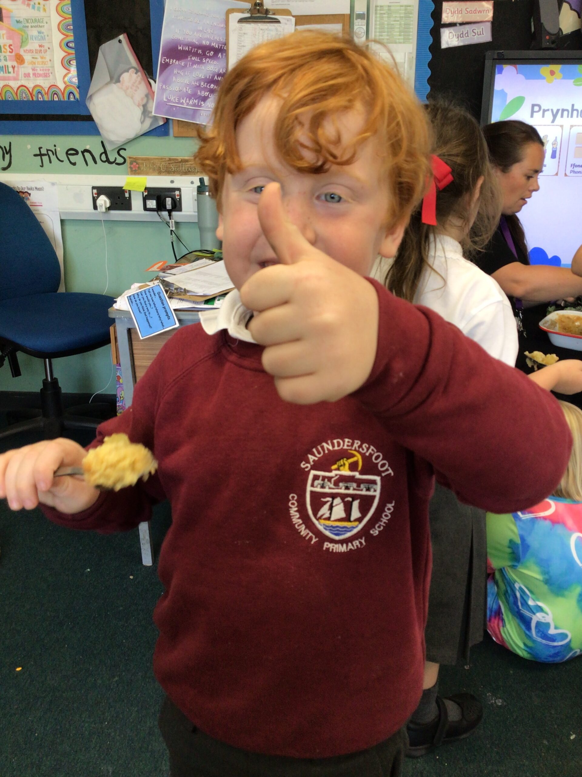 Blasus iawn! Delicious!