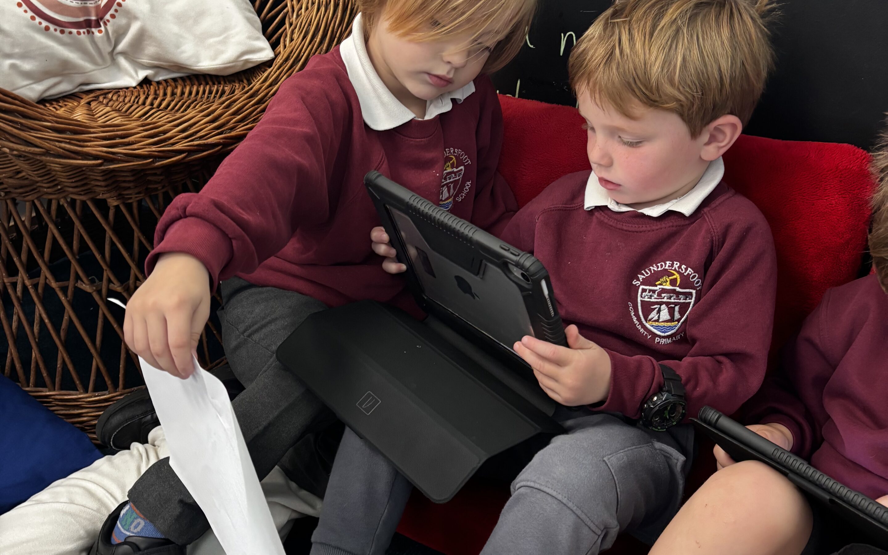 QR codes help us learn!